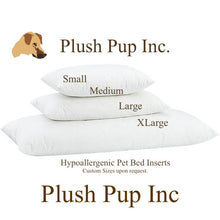 Load image into Gallery viewer, Hypoallergenic dog bed pillows, XLarge Dog Bed Pillow Inserts, Small Dog Bed Pillow, Dog Bed Pillow,  Replacement Dog Bed Pillow, Dog Bed, Dog Pillow, Dog Bedding, Dog Crate Bed Pillow, Pillow for Dog Crate, Pillow for Dog Bed, Hypoallergenic Dog Bed Pillow, Plush Pup Inc