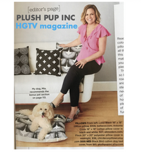 Load image into Gallery viewer, Black Bird Dog Bed Cover pictured in HGTV Magazine