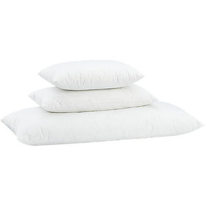 Three sizes of dog bed pillows by Plush Pup Inc