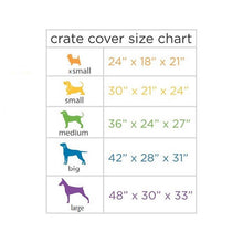 Load image into Gallery viewer, Crate Cover, Kennel Cover, Dog Crate Cover, Stipe Crate Cover, Dog Kennel Cover, Designer Crate Cover, Pet Kennel Cover